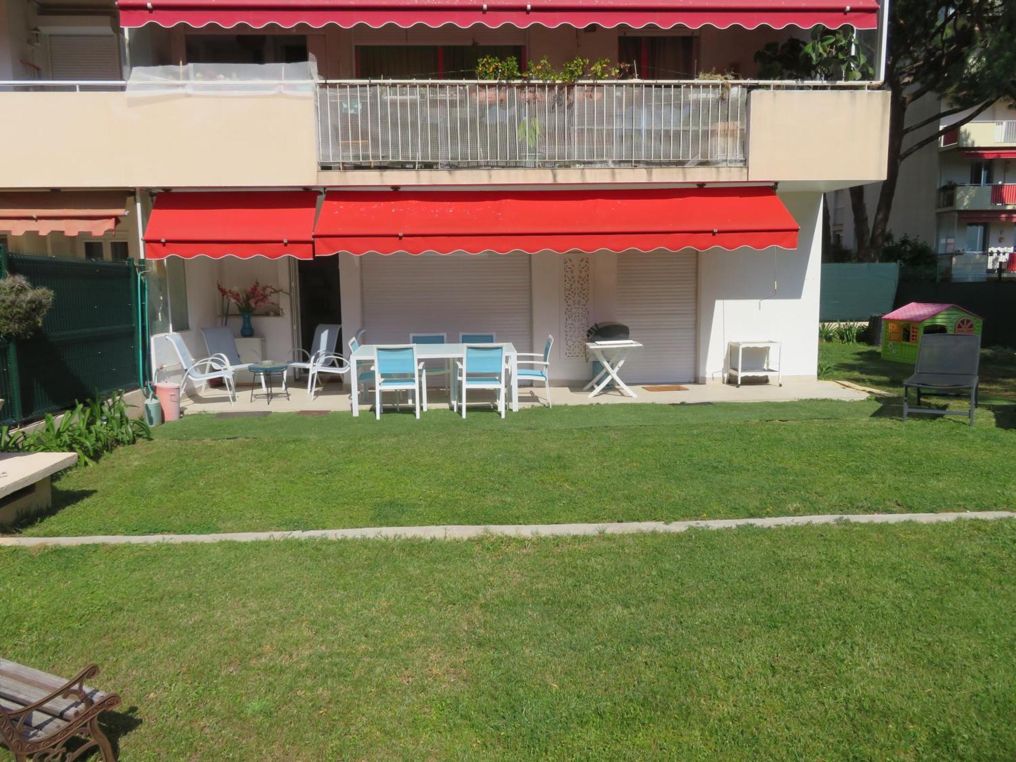 Superbe Rez de Jardin dans résidence au calme Niza Exterior foto