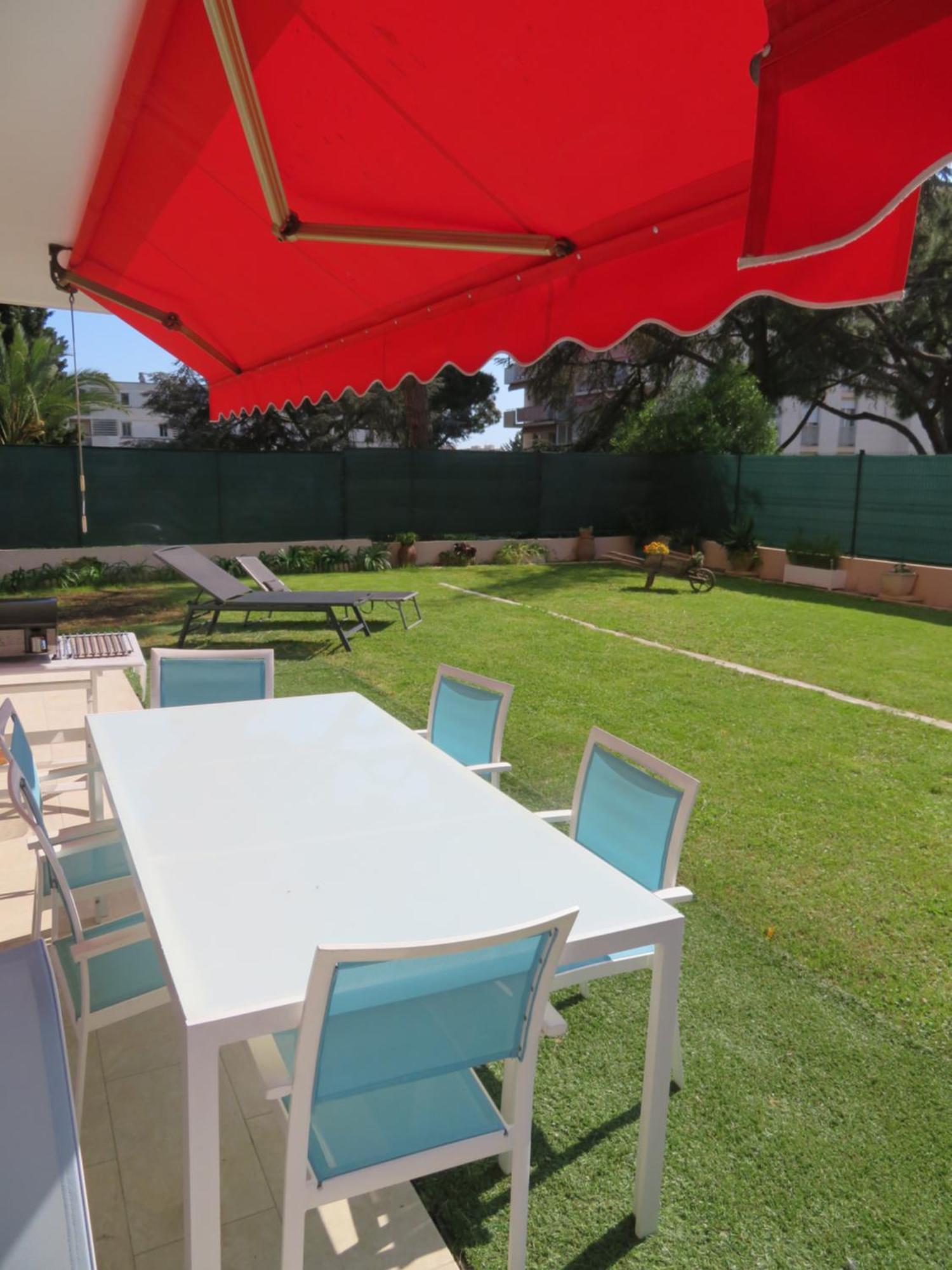 Superbe Rez de Jardin dans résidence au calme Niza Exterior foto